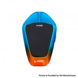 Authentic Vzone Scado 500mAh Pod System Starter Kit - Aqua & Orange, Zinc Alloy + PC, 1.2ohm, 3ml