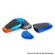 Authentic Vzone Scado 500mAh Pod System Starter Kit - Aqua & Orange, Zinc Alloy + PC, 1.2ohm, 3ml