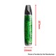 Authentic Ultroner Oner 12W 380mAh Pod System Starter Kit - Green, Stainless Steel+ Stabilized Wood, 5~12W, 1.5ohm, 2ml