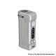 Authentic Yocan UNI Pro 650mAh VV Variable Voltage Box Mod - Silver, 2.4V~4.2V