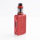 Authentic Vapor Storm Trip 200W Suitcase TC VW Variable Wattage Box Mod + Trip Tank Kit - Red, 5~200W, 2 x 18650, 2ml / 6ml