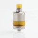 Authentic Fumytech Precisio MTL Pure RTA Rebuildable Tank Atomizer for BD Vape w/ BF Pin - Silver, SS + Ultem, 2.7ml, 22mm Dia.