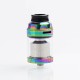 Authentic Augvape Intake Dual RTA Rebuildable Tank Atomizer - Rainbow, Stainless Steel, 4.2ml / 5.8ml, 26mm Diameter