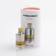 Authentic Fumytech Precisio MTL Pure RTA Rebuildable Tank Atomizer for BD Vape w/ BF Pin - Silver, SS + Ultem, 2.7ml, 22mm Dia.