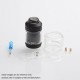 Authentic Timesvape Diesel RTA Rebuildable Tank Atomizer - Silver, Stainless Steel, 2ml / 5ml, 25mm Diameter