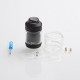 Authentic Timesvape Diesel RTA Rebuildable Tank Atomizer - Matte Black, Stainless Steel, 2ml / 5ml, 25mm Diameter