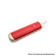 Authentic asMODus Pavinno Wing 20W 720mAh TC Temperature Control Pod System Starter Kit - Red, Zinc Alloy, 5~20W, 212~600'F