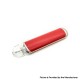 Authentic asMODus Pavinno Wing 20W 720mAh TC Temperature Control Pod System Starter Kit - Red, Zinc Alloy, 5~20W, 212~600'F