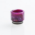 Authentic Reewape AS151 Replacement 810 Drip Tip for TFV8 / TFV12 Tank / Goon / Kennedy / Reload RDA - Purple, Resin, 15mm