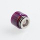 Authentic Reewape AS151 Replacement 810 Drip Tip for TFV8 / TFV12 Tank / Goon / Kennedy / Reload RDA - Purple, Resin, 15mm