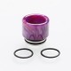 Authentic Reewape AS151 Replacement 810 Drip Tip for TFV8 / TFV12 Tank / Goon / Kennedy / Reload RDA - Purple, Resin, 15mm