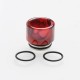 Authentic Reewape AS151 Replacement 810 Drip Tip for TFV8 / TFV12 Tank / Goon / Kennedy / Reload RDA - Red, Resin, 15mm