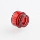 Authentic Reewape AS198 810 Drip Tip for SMOK TFV8 / TFV12 Tank / Kennedy - Red, Resin, 12mm