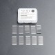 Authentic Yachtvape Meshlock Replacement Mesh Coil Sheet - Silver, Kanthal A1, 0.13ohm (60~80W) (10 PCS)
