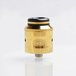 Authentic Augvape Occula RDA Rebuildable Dripping Atomizer w/ BF Pin - Gold, Stainless Steel, 24mm Diameter