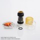 Authentic Dovpo Blotto RTA Rebuildable Tank Atomizer - Silver, 2ml / 6ml, 26mm Diameter