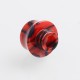 Authentic Reewape AS122 510 Drip Tip for RDA / RTA / RDTA / Sub-Ohm Tank Atomizer - Red, Resin, 13mm
