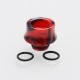 Authentic Reewape AS122 510 Drip Tip for RDA / RTA / RDTA / Sub-Ohm Tank Atomizer - Red, Resin, 13mm