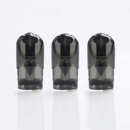 Authentic Innokin I.O Pod System Replacement Pod Cartridge w/ 1.4ohm KAL Coil - Black, 0.8ml (3 PCS)