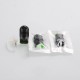 Authentic Innokin I.O Pod System Replacement Pod Cartridge w/ 1.4ohm Ceramic Coil - Black, 0.8ml (3 PCS)