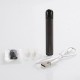 Authentic Innokin I.O 310mAh Pod System AIO Starter Kit - Gun Metal, Stainless Steel, 0.8ml, 1.4ohm