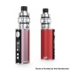 Authentic Eleaf iStick T80 80W 3000mAh VW Battery Box Mod w/ Pesso Tank Kit - Red, Aluminum Alloy, 2ml / 5ml, 1~80W