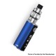 Authentic Eleaf iStick T80 80W 3000mAh VW Battery Box Mod w/ Pesso Tank Kit - Blue, Aluminum Alloy, 2ml / 5ml, 1~80W