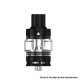 Authentic Eleaf Pesso Sub Ohm Tank Atomizer Clearomizer - Black, Stainless Steel + Glass, 2ml / 5ml, 28mm Dia. (Basic Version)