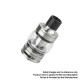 Authentic Eleaf Pesso Sub Ohm Tank Atomizer Clearomizer - Black, SS + Glass, 2ml / 5ml, 28mm Diameter (Childproof Version)
