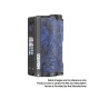 Authentic DOVPO Topside Dual Carbon 200W YIHI Chip TC VW Squonk Box Mod - Carbon Red, Aluminum Alloy, 5~200W, 2 x 18650