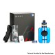 Authentic Youde UD Gaxi 60W 3200mAh VW Variable Wattage APV Box Mod Kit - Blue, Zinc Alloy + SS, 2ml, 0.5ohm, 1~60W