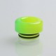 Authentic Reewape AS181 Replacement 810 Drip Tip for SMOK TFV8 / TFV12 Tank / Kennedy - Yellow, Resin, 11mm