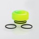 Authentic Reewape AS181 Replacement 810 Drip Tip for SMOK TFV8 / TFV12 Tank / Kennedy - Yellow, Resin, 11mm