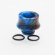 Authentic Reewape AS122 510 Drip Tip for RDA / RTA / RDTA / Sub-Ohm Tank Atomizer - Blue, Resin, 13mm
