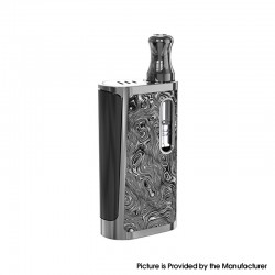 Authentic Kangvape Klasik V2 650mAh VV Box Mod E- Starter Kit w/ K5 Atomizer - Gun Metal, Zinc Alloy, 0.5ml