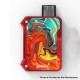 Authentic Smoant Battlestar Baby 750mAh Box Mod Pod System Starter Kit - Red, 2ml, 0.6ohm / 1.2ohm