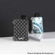 Authentic Smoant Battlestar Baby 750mAh Box Mod Pod System Starter Kit - Stainless Steel, 2ml, 0.6ohm / 1.2ohm