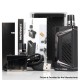 Authentic Wismec Preva DNA AIO 20W 1050mAh Box Mod Pod System Starter Kit - Black, 3ml, 0.25ohm / 0.5ohm