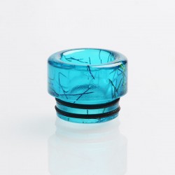 Authentic Reewape AS198 810 Drip Tip for SMOK TFV8 / TFV12 Tank / Kennedy - Blue, Resin, 12mm