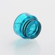 Authentic Reewape AS198 810 Drip Tip for SMOK TFV8 / TFV12 Tank / Kennedy - Blue, Resin, 12mm