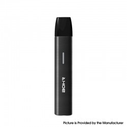 Authentic Bohr Pury 280mAh Pod System Starter Kit - Gun Metal, Aluminum + Plastic, 0.9ml, 1.3ohm