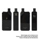 Authentic OBS Alter 70W 2300mAh VW Box Mod Pod System Starter Kit - Yellow, Zinc Alloy, 3.5ml / 5ml, 5~70W