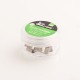 Authentic Hellvape Ni80 Triple Core Fused Clapton Heating Resistance Wire - 28GA x 3 + 36GA, 0.37ohm / 0.17ohm (10 PCS)