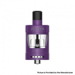 Authentic Innokin Zenith MTL Sub Ohm Tank Atomizer - Purple, Stainless Steel, 4ml, 24.7mm Diameter