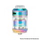 Authentic Timesvape Diesel RTA Rebuildable Tank Atomizer - Rainbow, Stainless Steel, 2ml / 5ml, 25mm Diameter