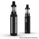 Authentic Joyetech 1000mAh Battery Box Mod w/ Exceed X Atomizer Starter Kit - Black, 1.8ml, 0.4ohm / 1.2ohm