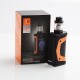 Authentic GeekVape Aegis X 200W TC VW Variable Wattage Mod w/ Cerberus Tank Kit - Signature Orange, 5~200W, 5.5ml, 2 x 18650