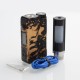 Authentic DOVPO Topside 90W TC VW Variable Wattage Squonk Box Mod - Black + Gold, 10ml, 1 x 18650 / 21700