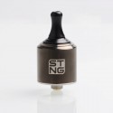 Authentic Wotofo STNG MTL RDA Rebuildable Dripping Atomizer - Gun Metal, Stainless Steel, 22mm Diameter