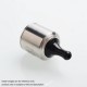 Authentic Wotofo STNG MTL RDA Rebuildable Dripping Atomizer - Black, Stainless Steel, 22mm Diameter